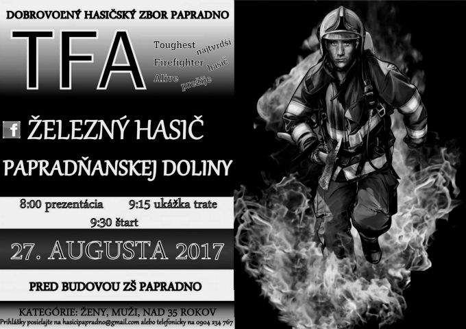 TFA Železný hasič Papradňanskej doliny
