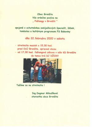 Fašiangy 2020