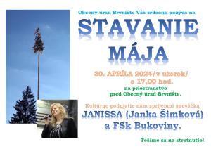 stavanie mája